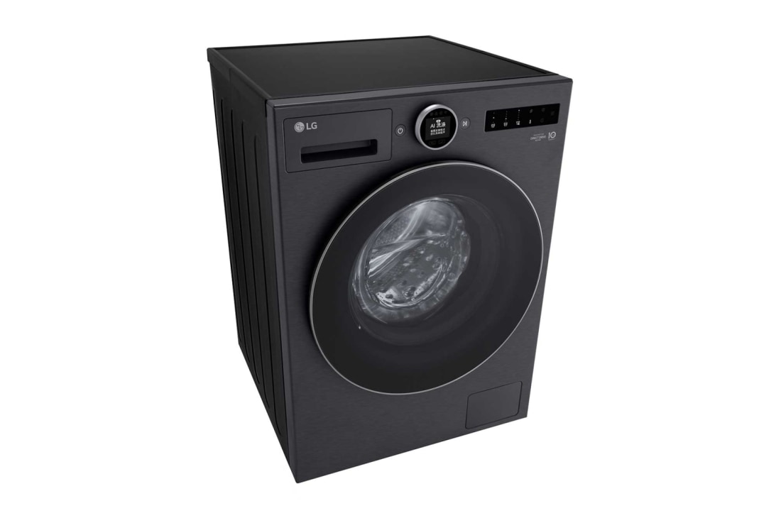 LG  LG人工智能·觅境洗衣机 <br>极简超薄 360°速净喷淋  12Kg暮云黑,  滚筒, FW12X9BCA, thumbnail 7
