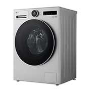 LG  LG人工智能·觅境洗衣机 <br>极简超薄 360°速净喷淋  12Kg月夜银,  左高角度, FW12X9SCA, thumbnail 8