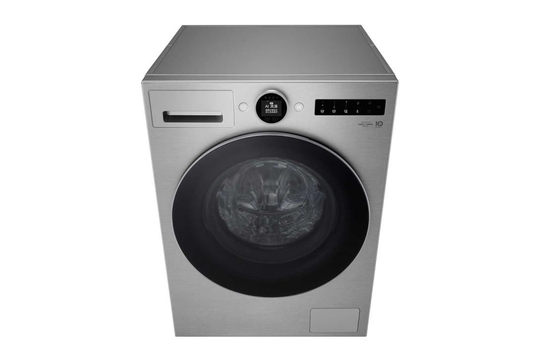 LG  LG人工智能·觅境洗衣机 <br>极简超薄 360°速净喷淋  12Kg月夜银,  右侧, FW12X9SCA, thumbnail 3