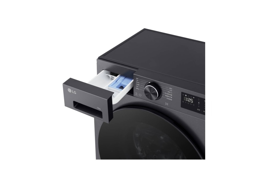 LG 6种智能手洗·纤悦洗衣机 <br>极简超薄   10Kg暮云黑, FW10X3BB1, thumbnail 5
