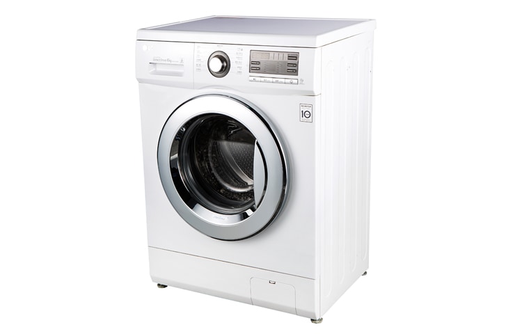 LG 6KG最高转速1200滚筒洗衣机, WD-N12410D, thumbnail 4