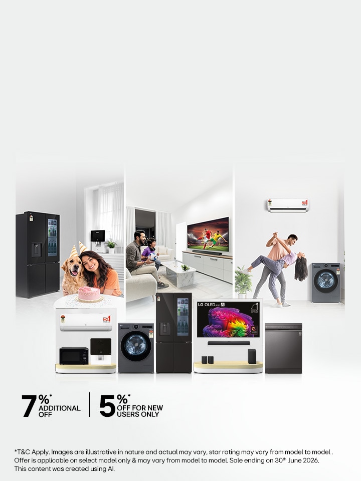 LG Anniversary Summer Sale