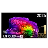 83 inch LG OLED evo AI G6 4K Smart TV 2026