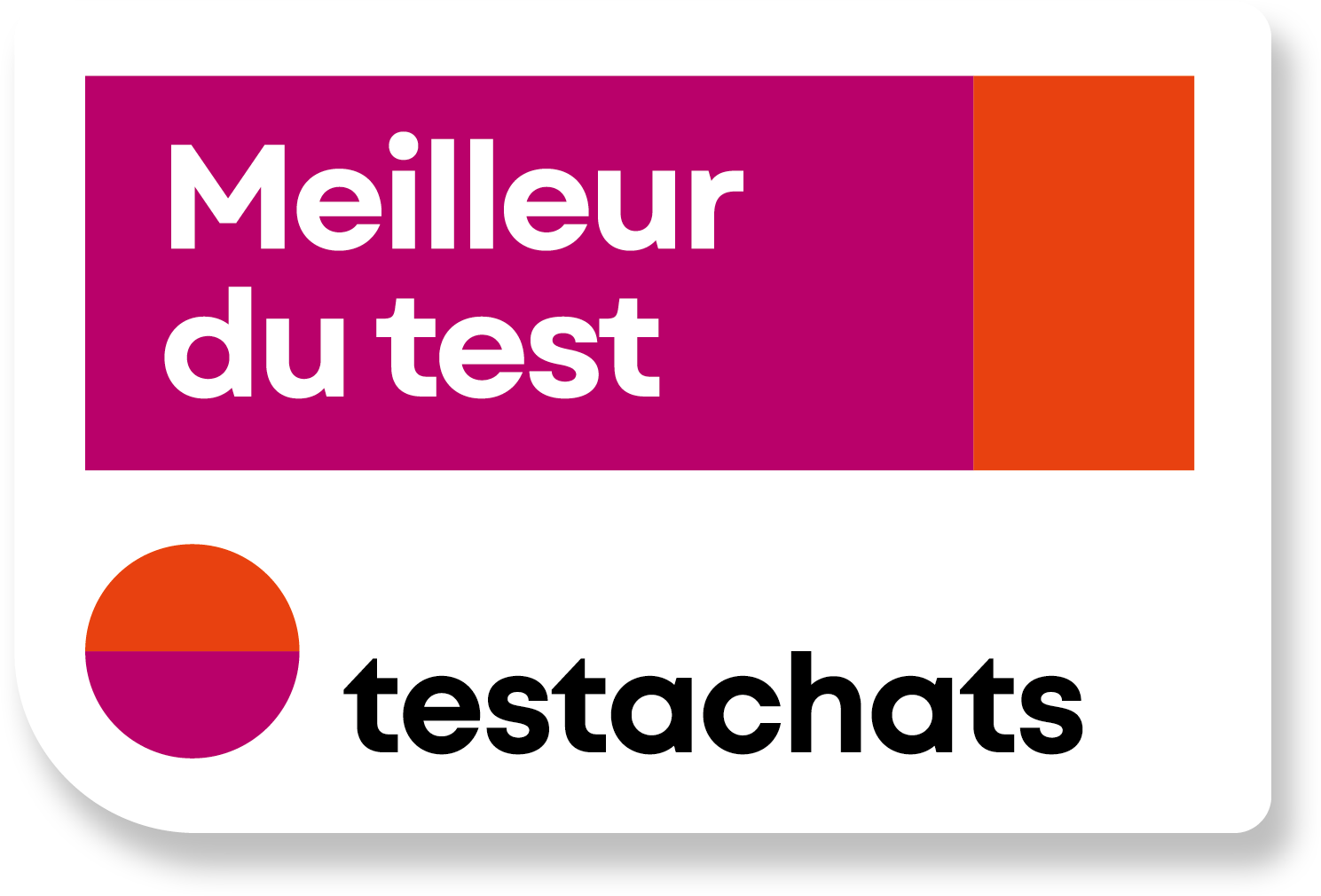 Testachats  Meilleur du test  (10/2026)