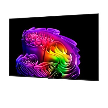 La vue avant de la LG OLED evo AI G6, lancée en 2026, affiche une image de formes multicolores superposées, avec la technologie Hyper Radiant Color, Noir absolu et couleur réaliste, ainsi que le badge OLED TV n° 1 au monde pendant 13 ans.