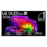 55 pouces (139 cm) | LG OLED evo AI G6 (murale) | 4K Smart TV | 2026