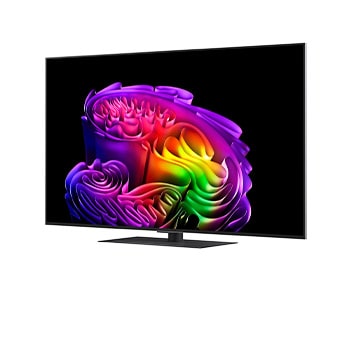 La LG OLED evo AI G6 présentée en vue avant et latérale met en valeur un écran de 55 pouces avec un écran de 1 222 mm de large, une hauteur d’écran de 703 mm, une hauteur de 787 mm avec pied, une profondeur de 27,2 mm et un encombrement au sol de 485 x 263 mm.