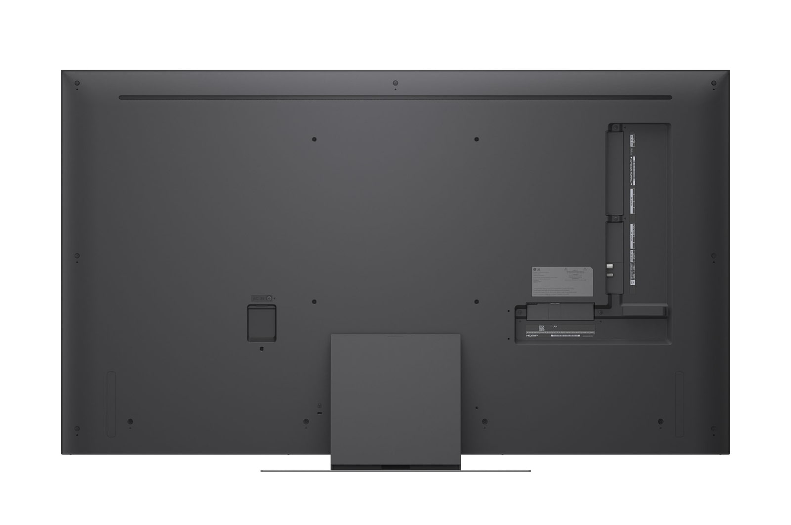 LG Shield, appliqué à LG QNED evo AI QNED86 Mini LED, est présenté avec un logo LG Shield au centre, des icônes de sécurité ci-dessous et un badge du lauréat des CES Innovation Awards 2026 ci-dessus, représentant la protection des données et du système.