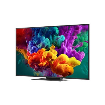 La Mini LED LG QNED evo AI QNED86 met en valeur la Mini LED avec Precision Dimming dans une scène de forêt divisée, avec des noirs plus profonds et un contraste plus raffiné que la LED conventionnelle, tandis que la lumière du soleil filtre à travers les arbres pour une clarté et une profondeur accrues.