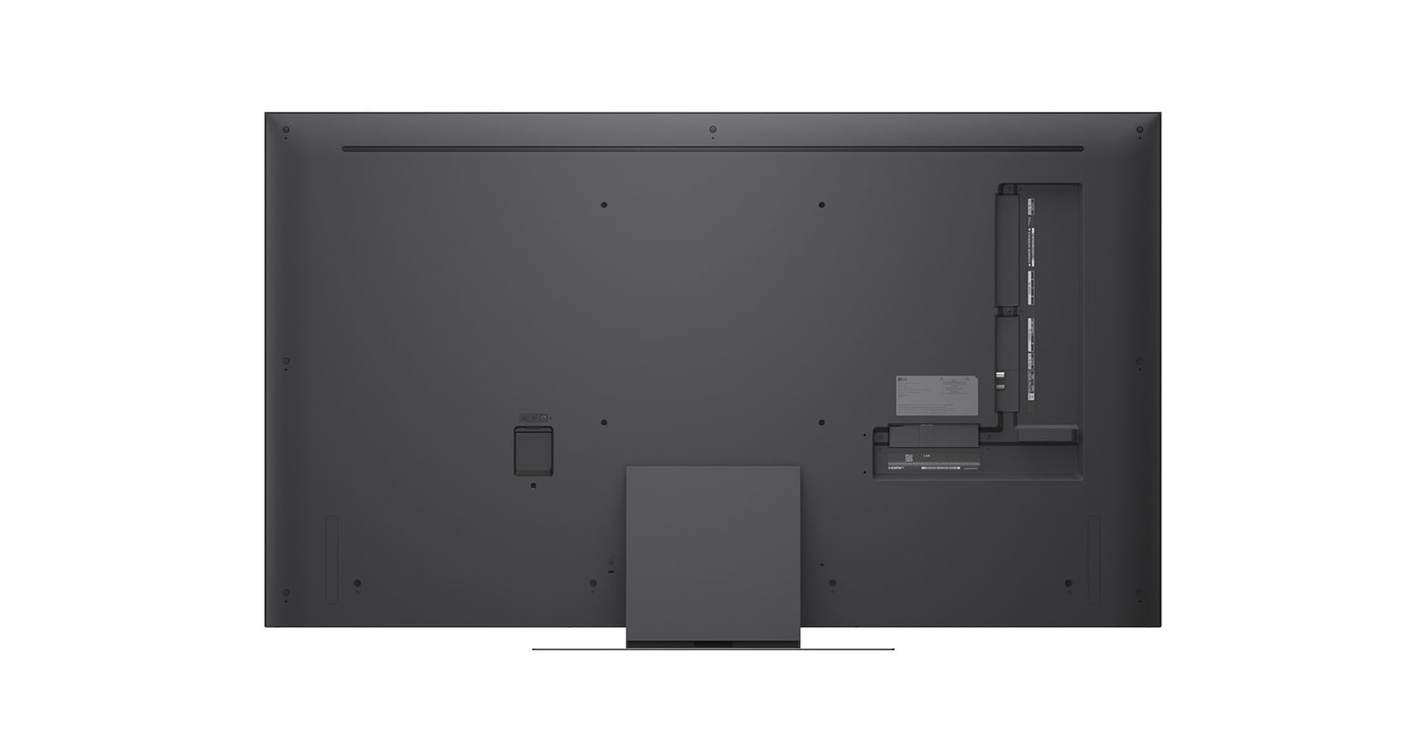 LG Shield, appliqué à LG QNED evo AI QNED86 Mini LED, est présenté avec un logo LG Shield au centre, des icônes de sécurité ci-dessous et un badge du lauréat des CES Innovation Awards 2026 ci-dessus, représentant la protection des données et du système.
