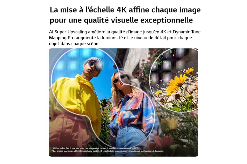 La Mini LED LG QNED evo AI QNED86 au design ultra fin est fixée au mur dans un espace de vie lumineux et ouvert et se fond à l’intérieur tout en affichant une œuvre d’art géométrique abstraite audacieuse.