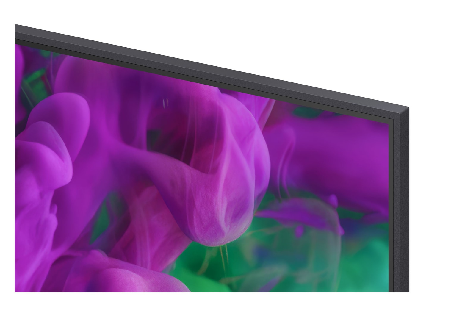 La Mini LED LG QNED evo AI QNED86 met en valeur la Mini LED avec Precision Dimming dans une scène de forêt divisée, avec des noirs plus profonds et un contraste plus raffiné que la LED conventionnelle, tandis que la lumière du soleil filtre à travers les arbres pour une clarté et une profondeur accrues.
