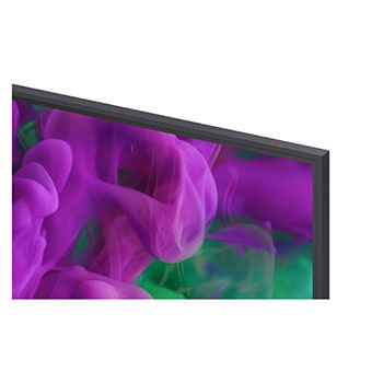 La Mini LED LG QNED evo AI QNED86 met en valeur la Mini LED avec Precision Dimming dans une scène de forêt divisée, avec des noirs plus profonds et un contraste plus raffiné que la LED conventionnelle, tandis que la lumière du soleil filtre à travers les arbres pour une clarté et une profondeur accrues.