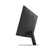 Side view of LG FHD monitor showing tilt adjustment