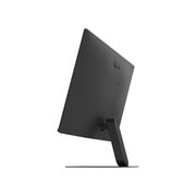 Side view of LG FHD monitor showing tilt adjustment
