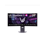 Vista frontal de Monitor LG OLED UltraGear™ 39GX950B 39”, Dual-Mode 5K2K, 0.03ms real (GtG), DisplayHDR True Black 500, NVIDIA G-Sync™, AMD FreeSync™ Premium Pro, Recursos IA, DP2.1, HDMI2.1, USB-C 39GX950B-B