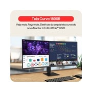 Side profile view of monitor stand (+15 degree tilt)