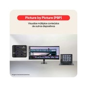 Top-down view of monitor stand