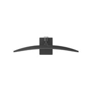 Angled bottom view of monitor stand