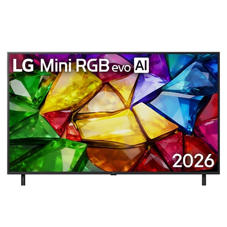 LG Smart TV Mini RGB evo AI 4K MRGB85 55 polegadas - 55MRGB85BSC