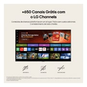 LG Smart TV LG NANO UHD AI 4K NU850 50 polegadas 2026, 50NU850BPSA