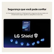 LG Smart TV LG NANO UHD AI 4K NU850 55 polegadas 2026, 55NU850BPSA