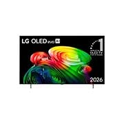 Vista frontal de Smart TV LG OLED AI 4K B6 65 polegadas 2026 OLED65B6PSA