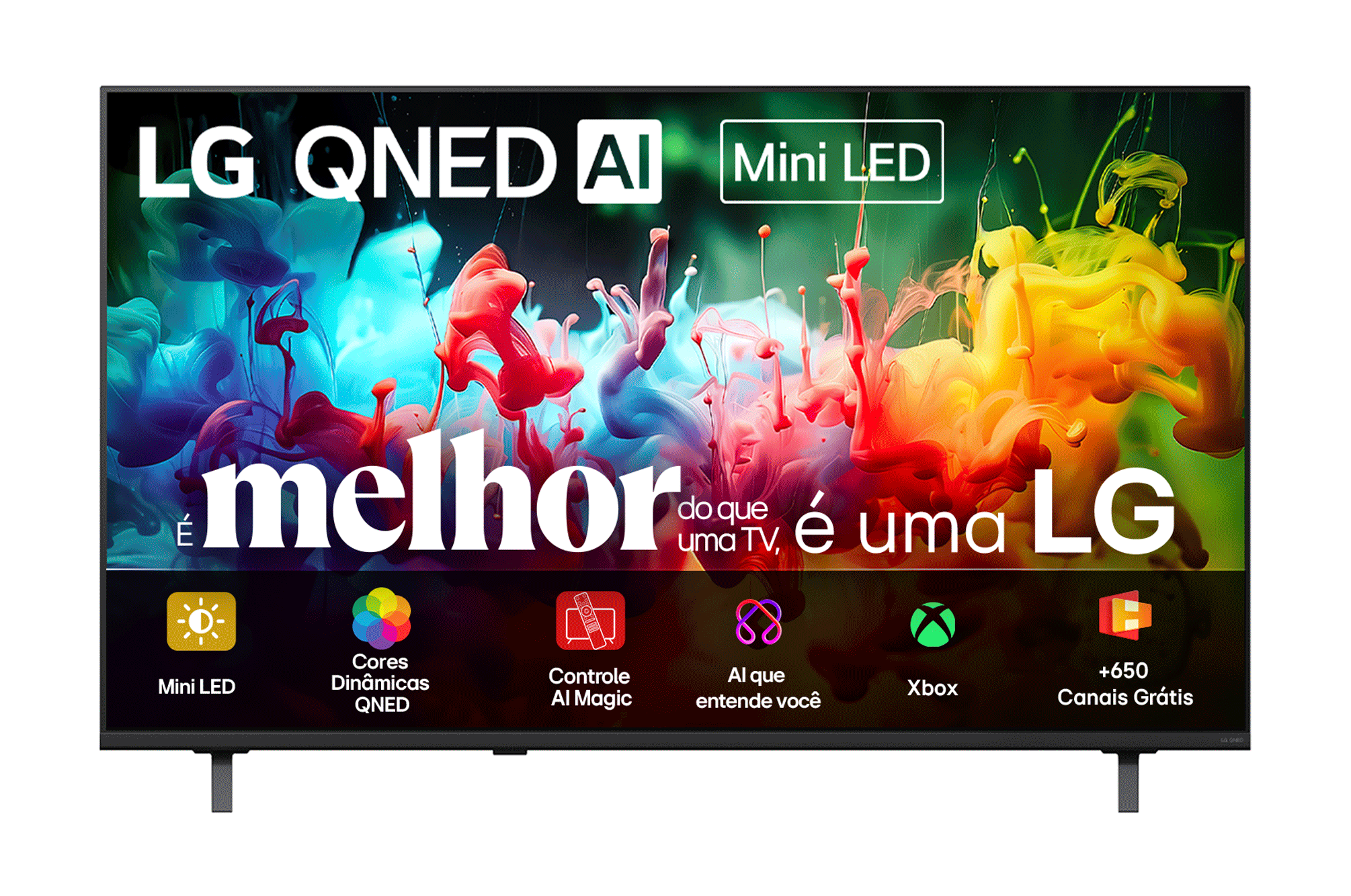 Smart TV 50" LG 4K QNED Mini LED 50QNED70BSA