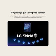A LG QNED evo AI QNED80 Mini LED destaca a tecnologia Mini LED e revela texturas de rocha mais nítidas e detalhes oceânicos mais claros do que o LED convencional em uma cena de penhasco costeiro dividido, oferecendo pretos mais profundos e contraste mais refinado para maior clareza e profundidade.