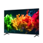 A LG QNED evo AI QNED80 Mini LED com Super Upscaling para 4K e Mapeamento Dinâmico de Tons exibe uma cena subaquática de uma orca nadando, com a Inteligência Artificial reconhecendo a imagem e ampliando cada quadro para a resolução 4K.