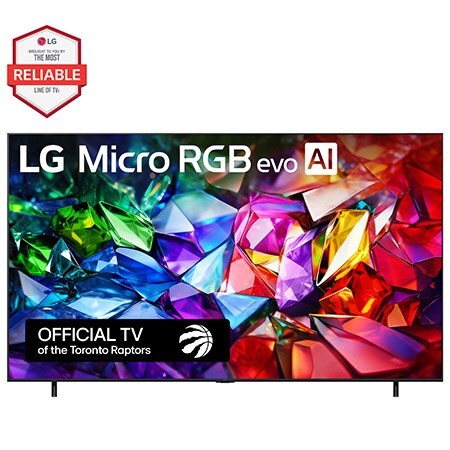LG 86 inch LG Micro RGB evo AI MRGB95 4K Smart TV 2026
