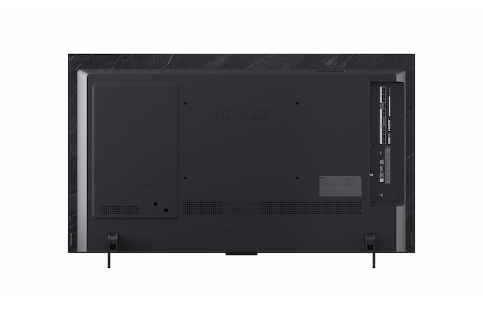 LG OLED evo AI C6 with Brightness Booster Pro shows a dark scene where glowing particles surrounding a deer silhouette, delivering up to 3.2x brighter peak brightness with higher luminance and clearer detail.