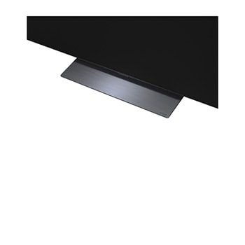 LG OLED evo AI C6 with Brightness Booster Pro shows a dark scene where glowing particles surrounding a deer silhouette, delivering up to 3.2x brighter peak brightness with higher luminance and clearer detail.