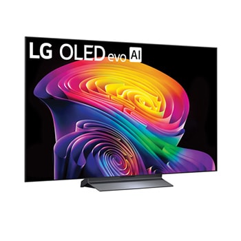 LG OLED evo AI C6 featuring Hyper Radiant Color Tech, delivering Perfect Black, Perfect Color, X3.2 brighter display, and alpha 11 AI Processor 4K Gen3 with Dual AI Engine.