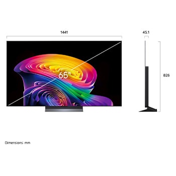 LG 65 Inch LG OLED evo AI C6 4K Smart TV 2026, OLED65C6PUA