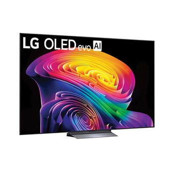 LG OLED evo AI C6 featuring Hyper Radiant Color Tech, delivering Perfect Black, Perfect Color, X3.2 brighter display, and alpha 11 AI Processor 4K Gen3 with Dual AI Engine.