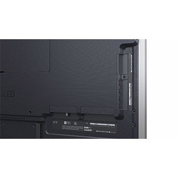 Rear view of LG OLED evo AI C5 4K Smart TV.