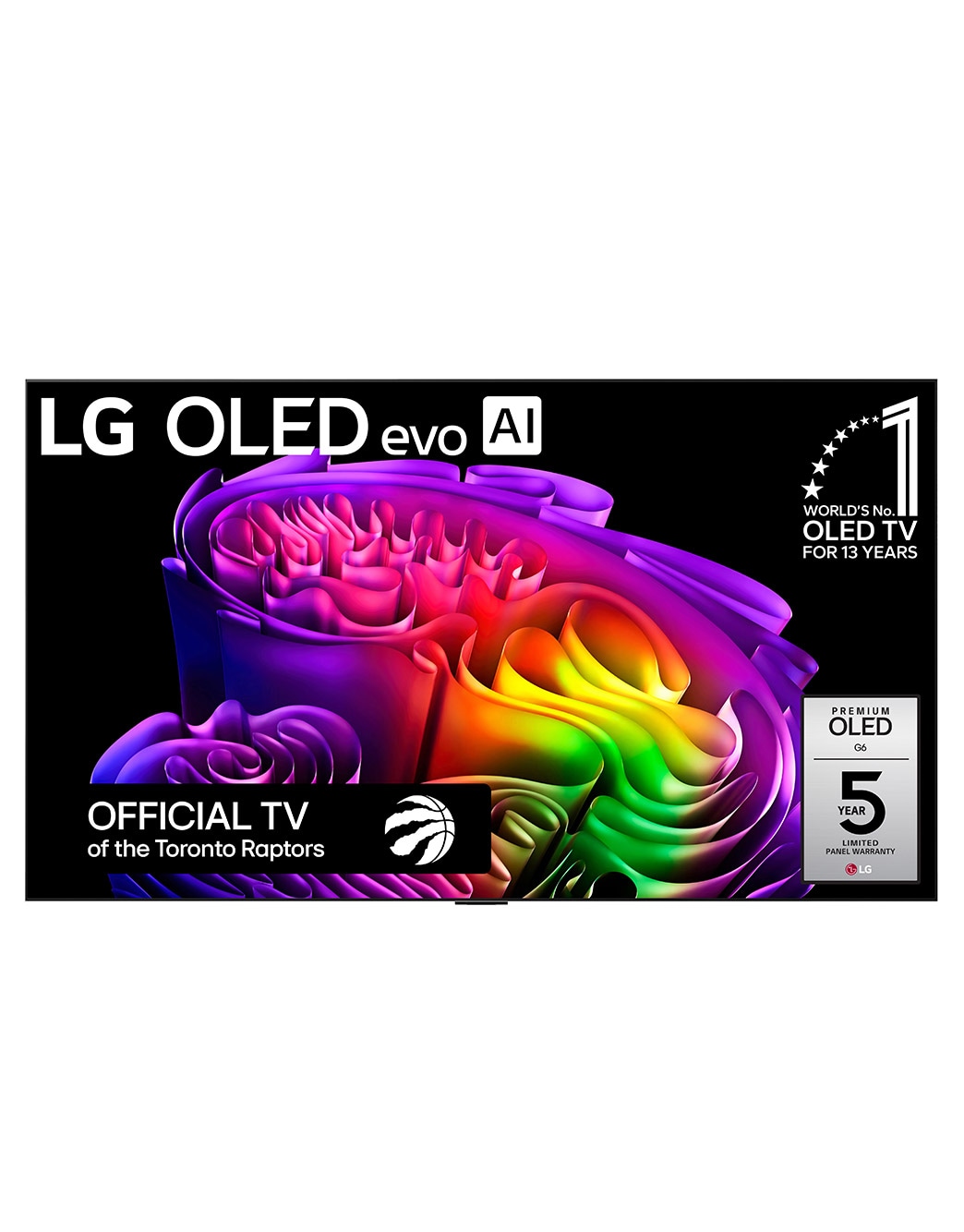 65 Inch LG OLED evo AI G6 4K Smart TV 2026 - OLED65G6WUA.ACC | LG Canada