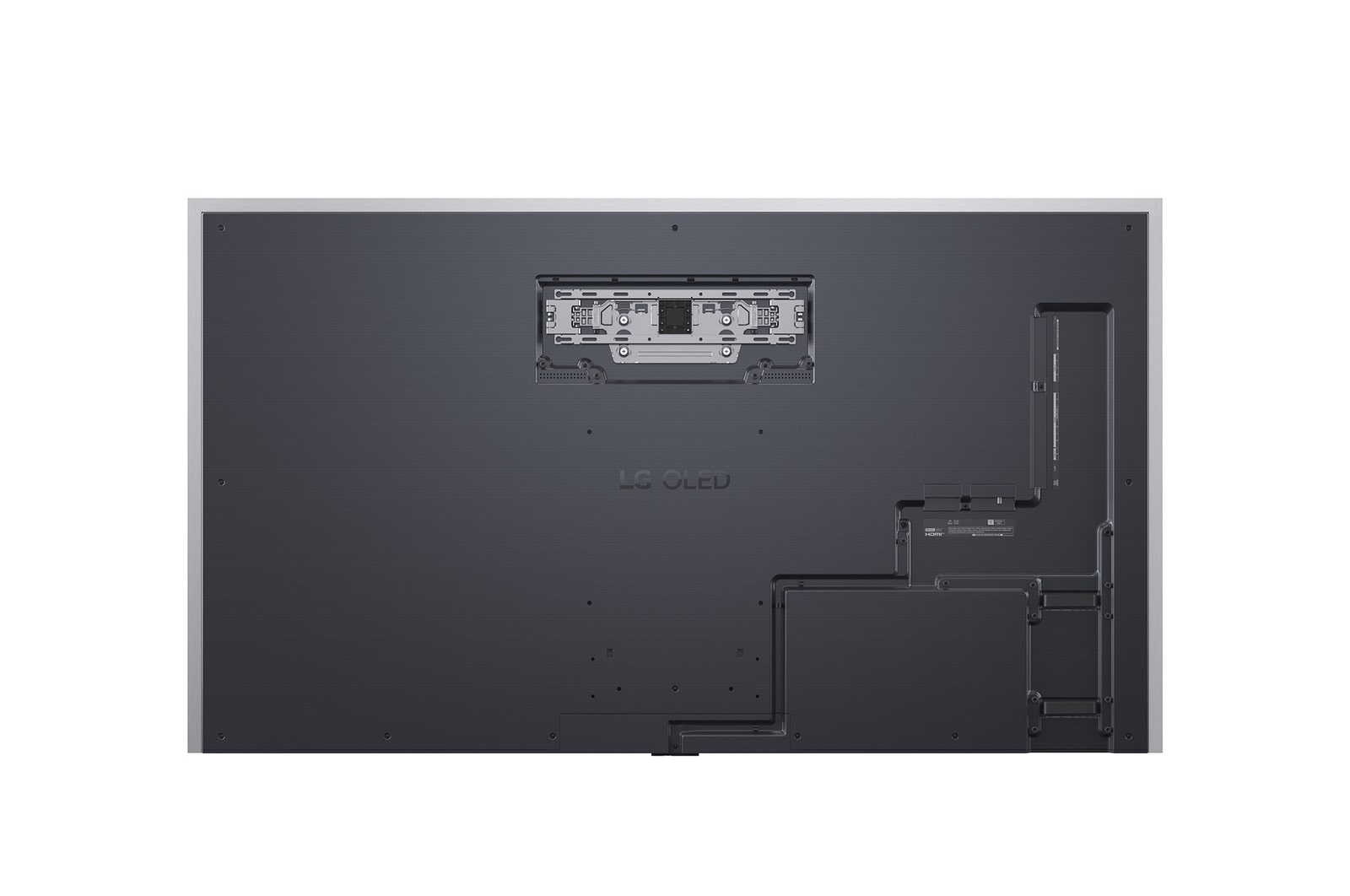 Rear view of LG OLED evo AI C5 4K Smart TV.