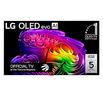 Front view of 97 Inch LG OLED evo AI G6 4K Smart TV 2026 OLED97G6WUA