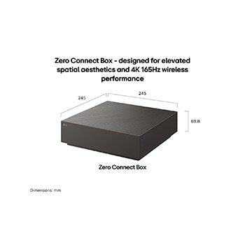 LG OLED evo AI W6 Wallpaper TV features a 9.9mm profile Wallpaper design positioned seamlessly before a panoramic window, displaying a vivid sunset cityscape whose vibrant colors and crisp detail elevate the modern living room.