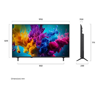 50 inch LG QNED evo AI Mini LED QNED8M 4K Smart TV 2026