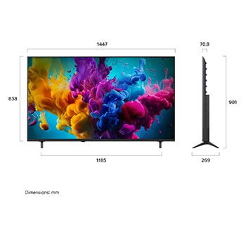 65 inch LG QNED evo AI Mini LED QNED8M 4K Smart TV 2026
