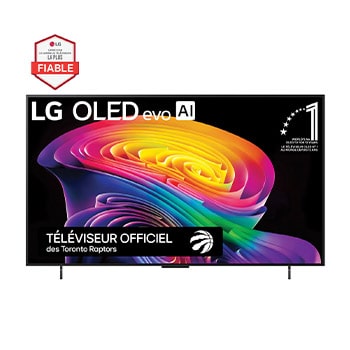 Vue avant de 42 Inch LG OLED evo AI C6 4K Smart TV 2026 OLED42C6PUA