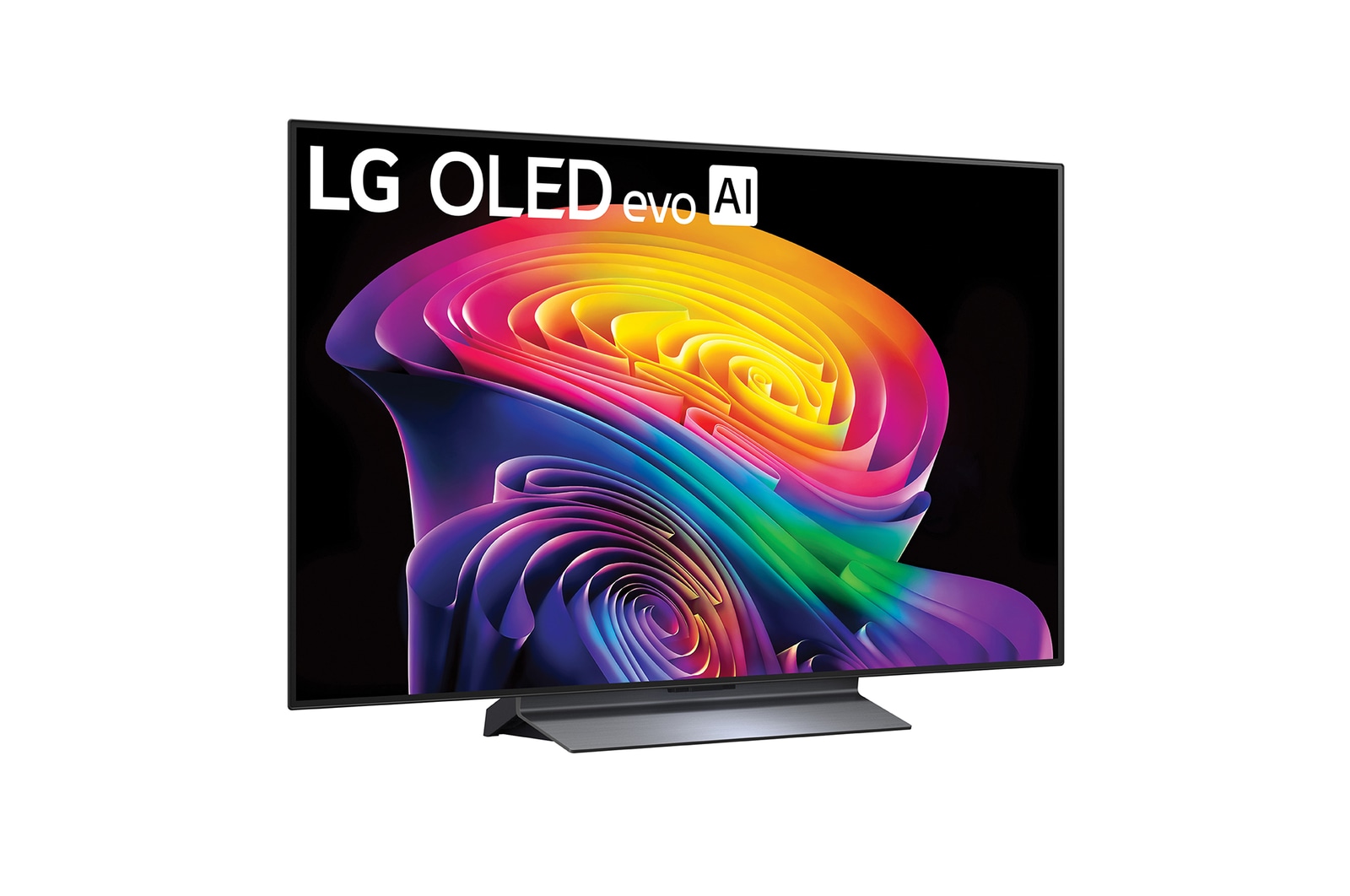 LG OLED evo AI C6 featuring Hyper Radiant Color Tech, delivering Perfect Black, Perfect Color, X3.2 brighter display, and alpha 11 AI Processor 4K Gen3 with Dual AI Engine.