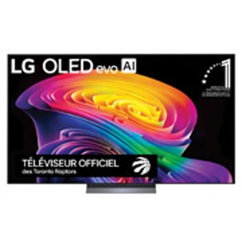 Vue avant de 77 Inch LG OLED evo AI C6 4K Smart TV 2026 OLED77C6HUP