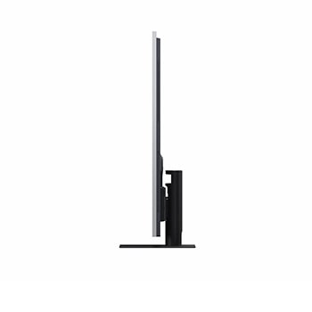 Vue latérale du téléviseur Smart TV LG OLED evo IA C5 4K.