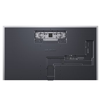 Vue arrière du téléviseur Smart TV LG OLED evo AI C5 4K.