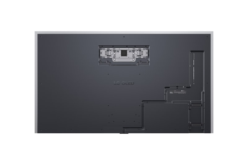 Vue arrière du téléviseur Smart TV LG OLED evo AI C5 4K.