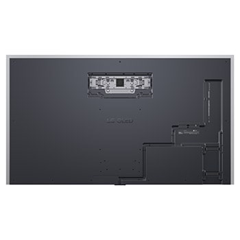 Vue arrière du téléviseur Smart TV LG OLED evo AI C5 4K.